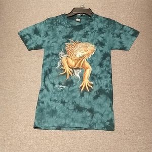 Green St. Thomas U.S.V.I Lizard Shirt S